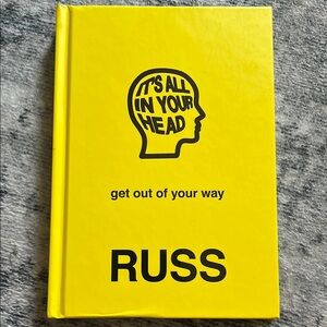 Yellow 'It's All In Your Head' Book by Russ